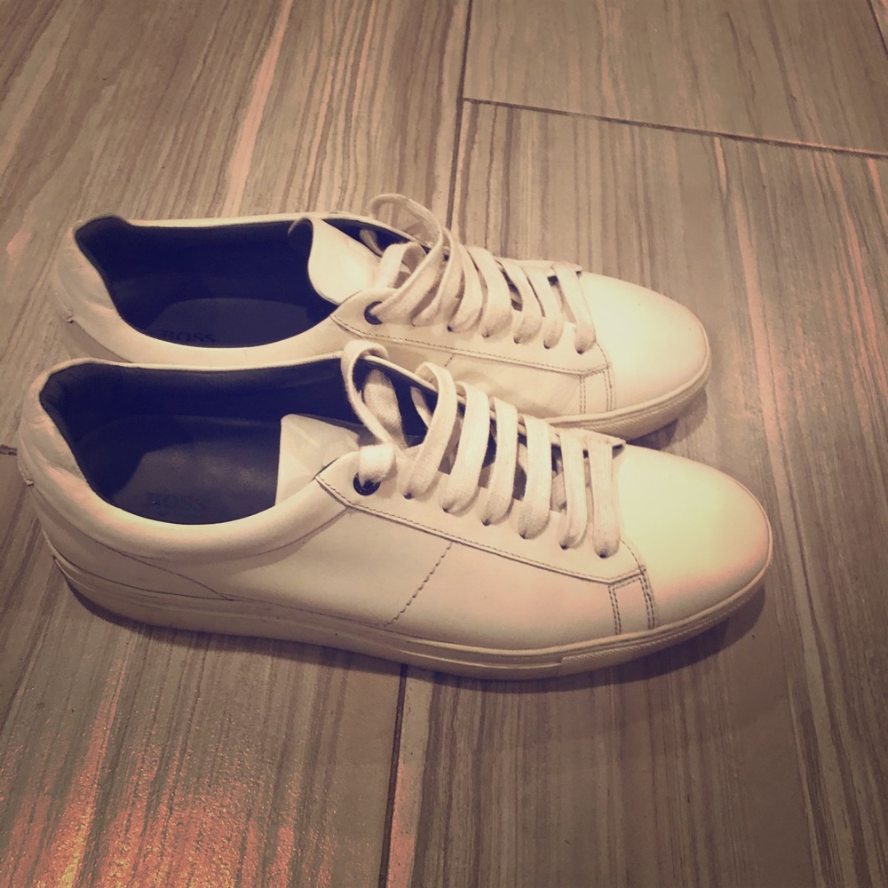 Men’s White Hugo Boss 9.5 Sneaker